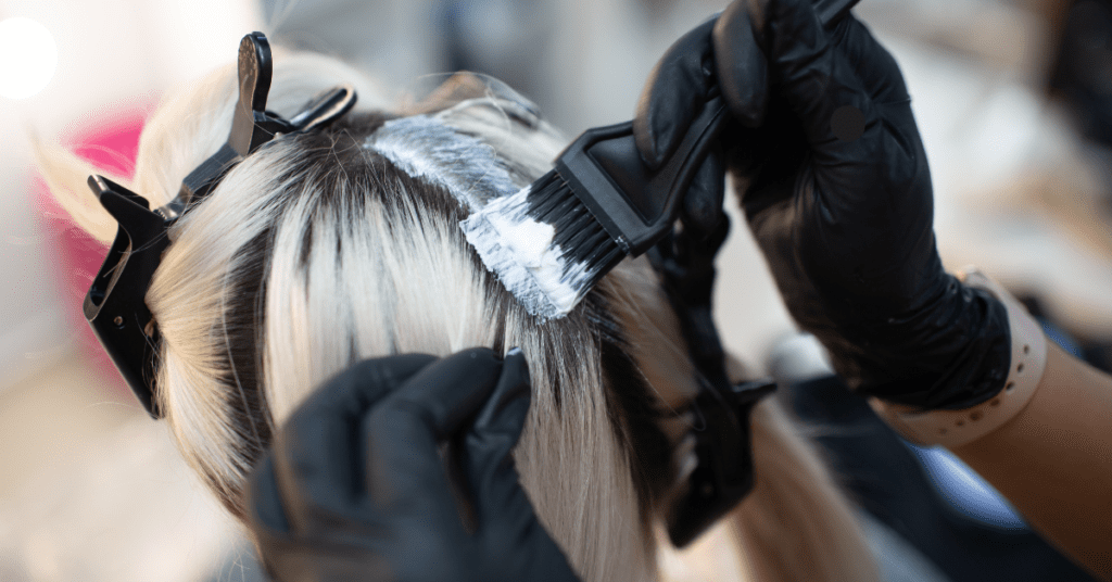 Creative Hair Color Sectioning For Dying 