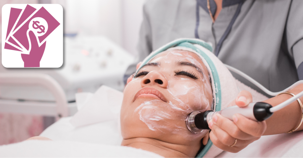 High-Frequency Facial Treatment