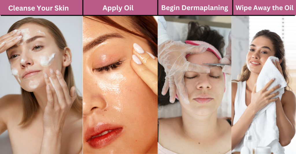 What Oil to Use for Dermaplaning
